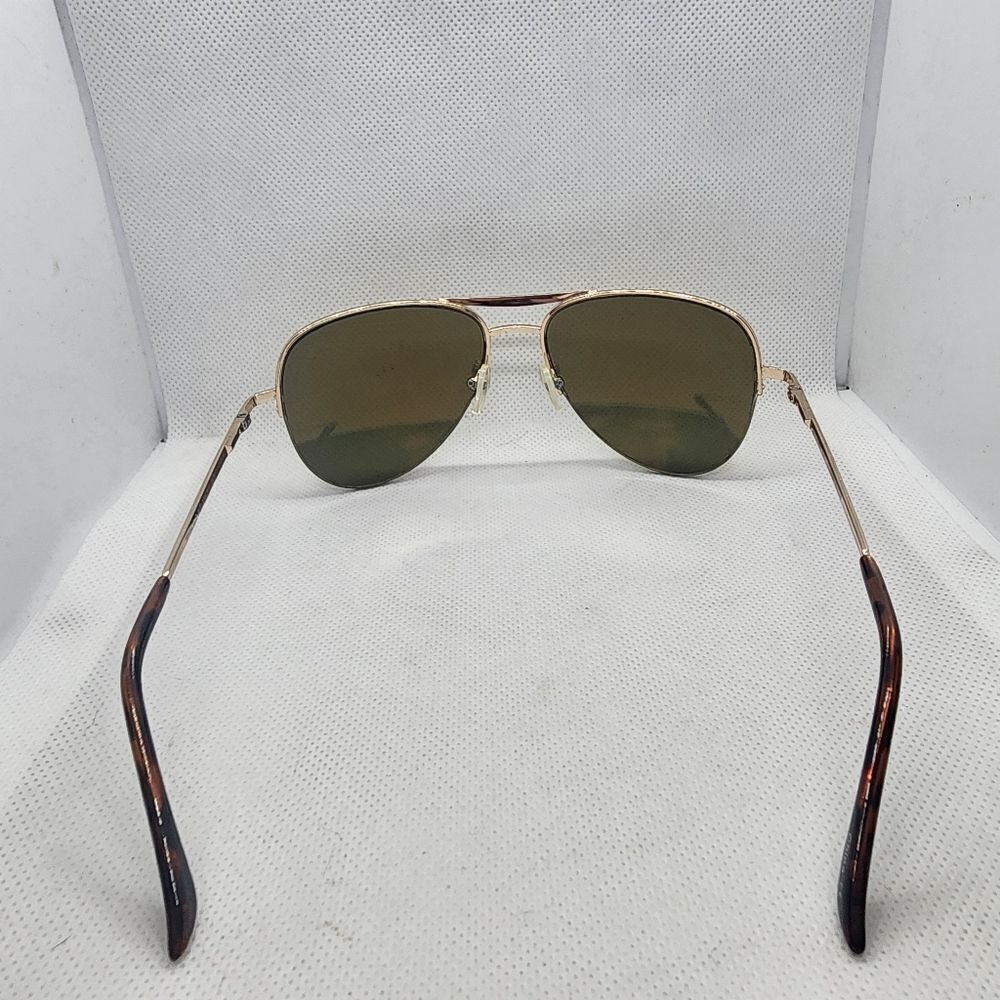 Steve Madden Gold & Tortoiseshell Aviator Sunglasses - Picture 9 of 12